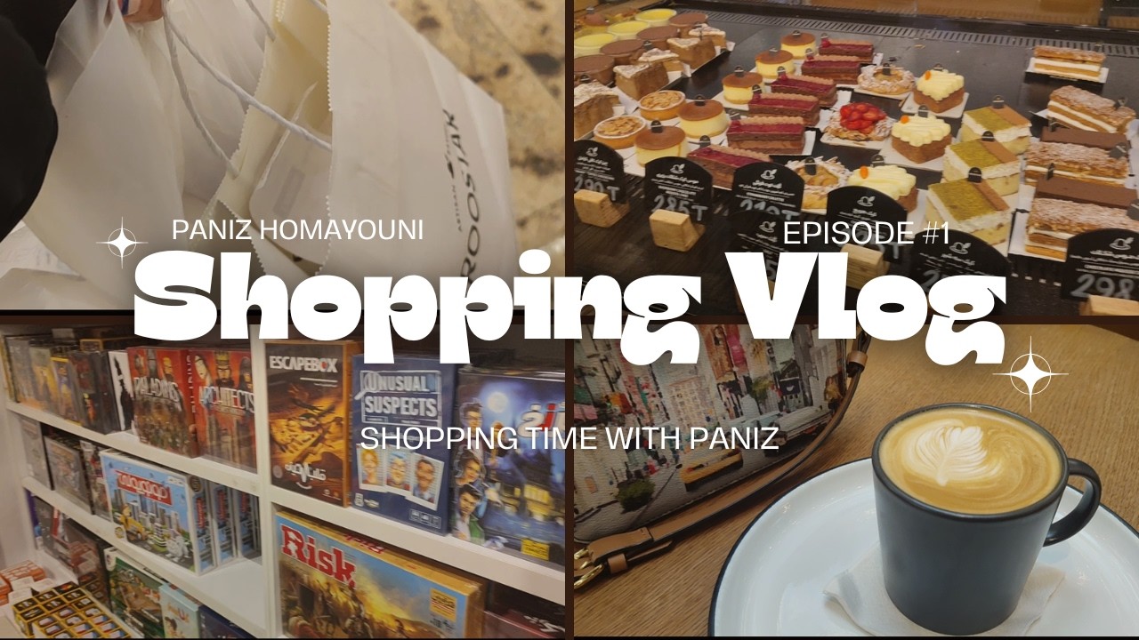 Shopping time with Paniz + Unboxing | با من بیاید بریم خرید: برای عید چی بخریم؟