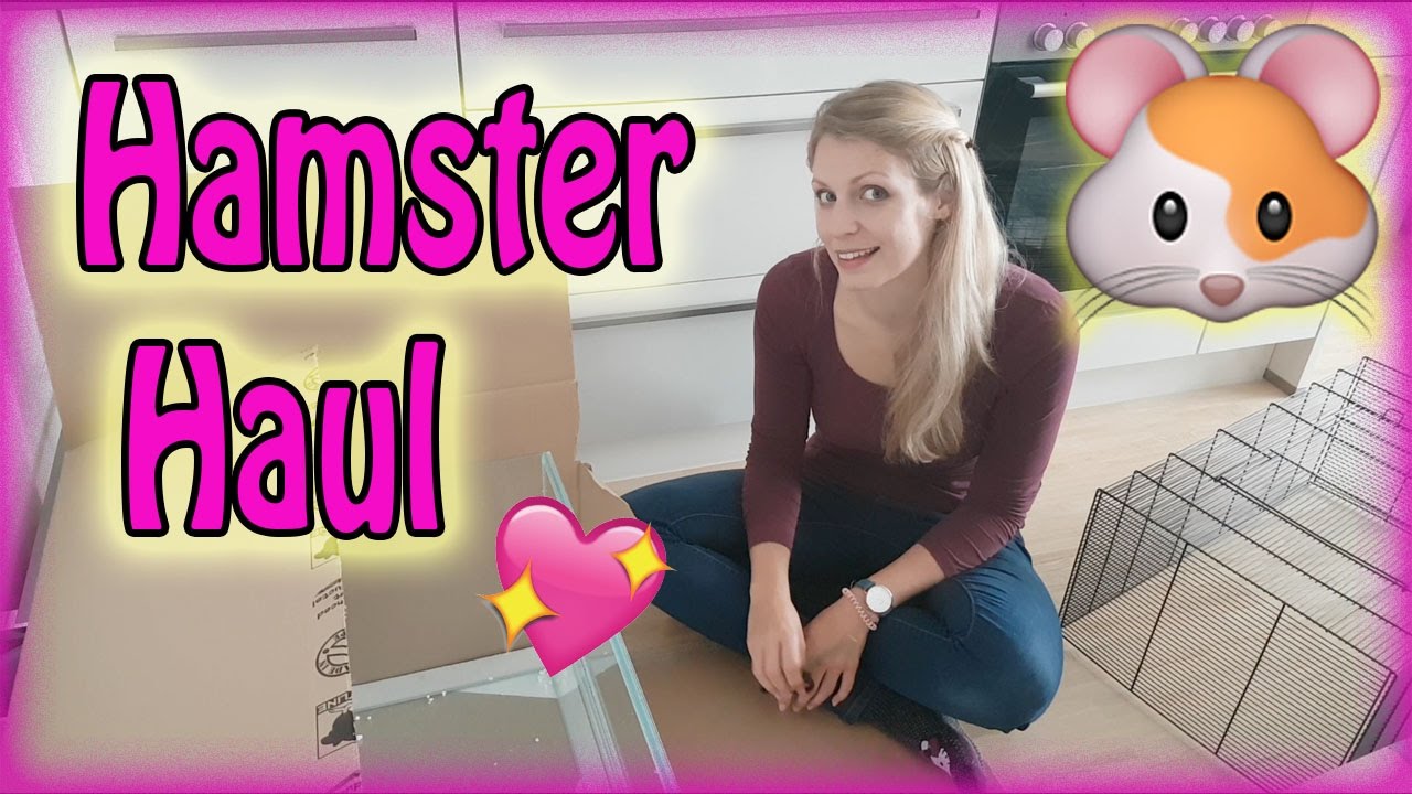 Hamster Einkauf Unboxing ❤ Käfig und Zubehör @zooplusDE