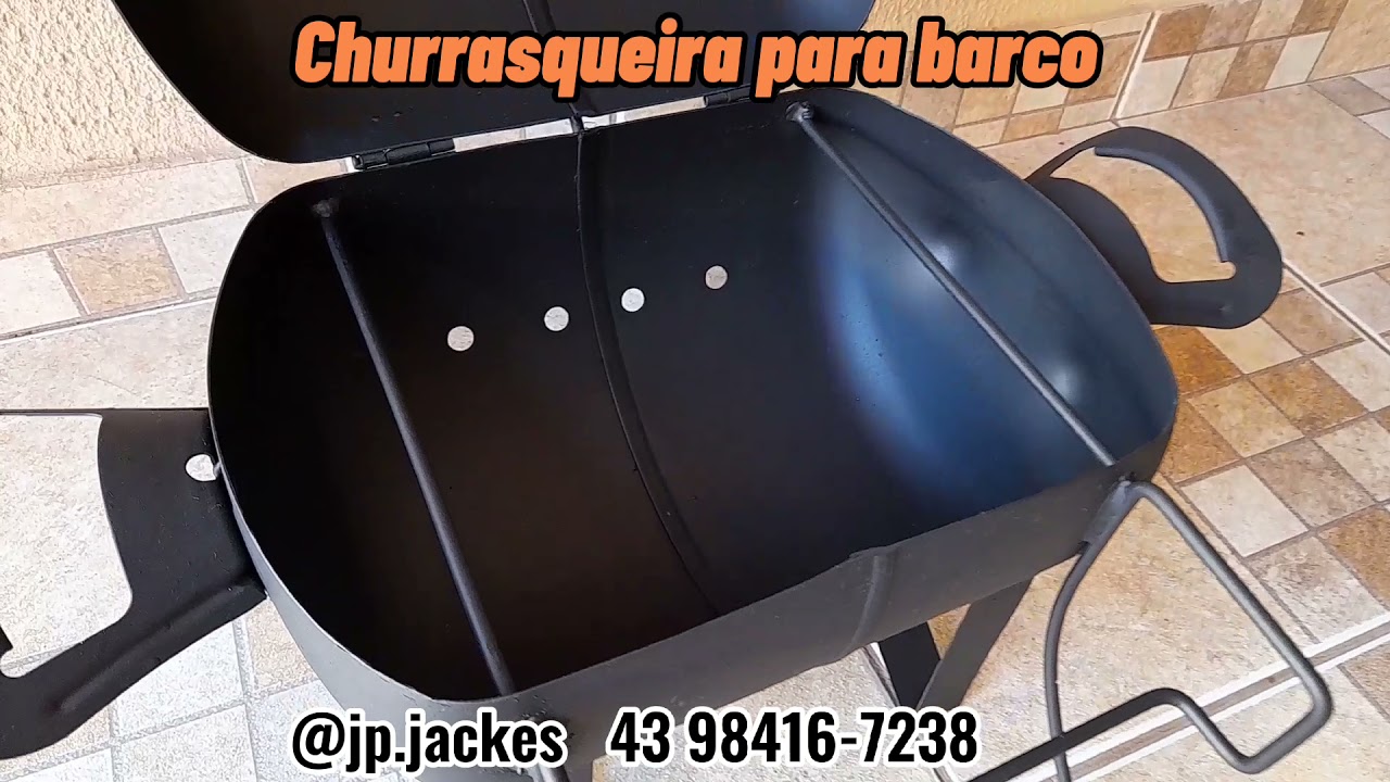 Churrasqueira Bafinho para Barco