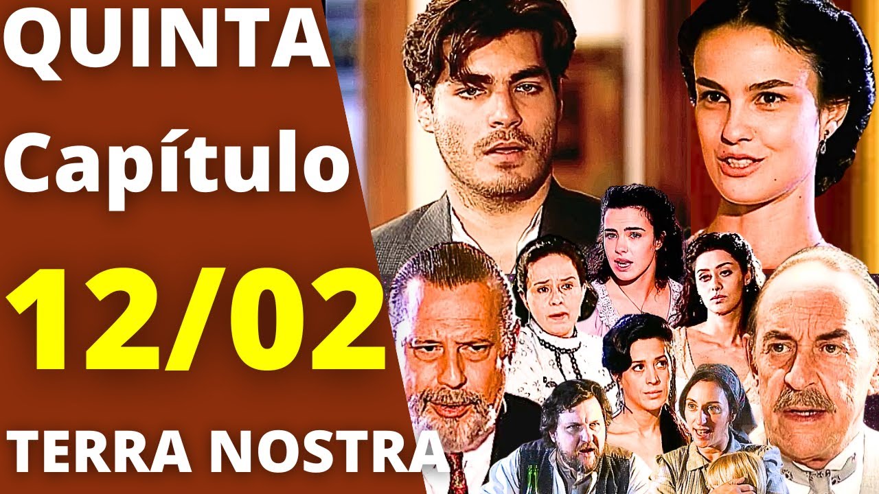 TERRA NOSTRA Cap&iacute;tulo de hoje QUINTA 12/02  MATTEO SURPREENDE ROSANA AO VER O FILHO E SE EMOCIONA!