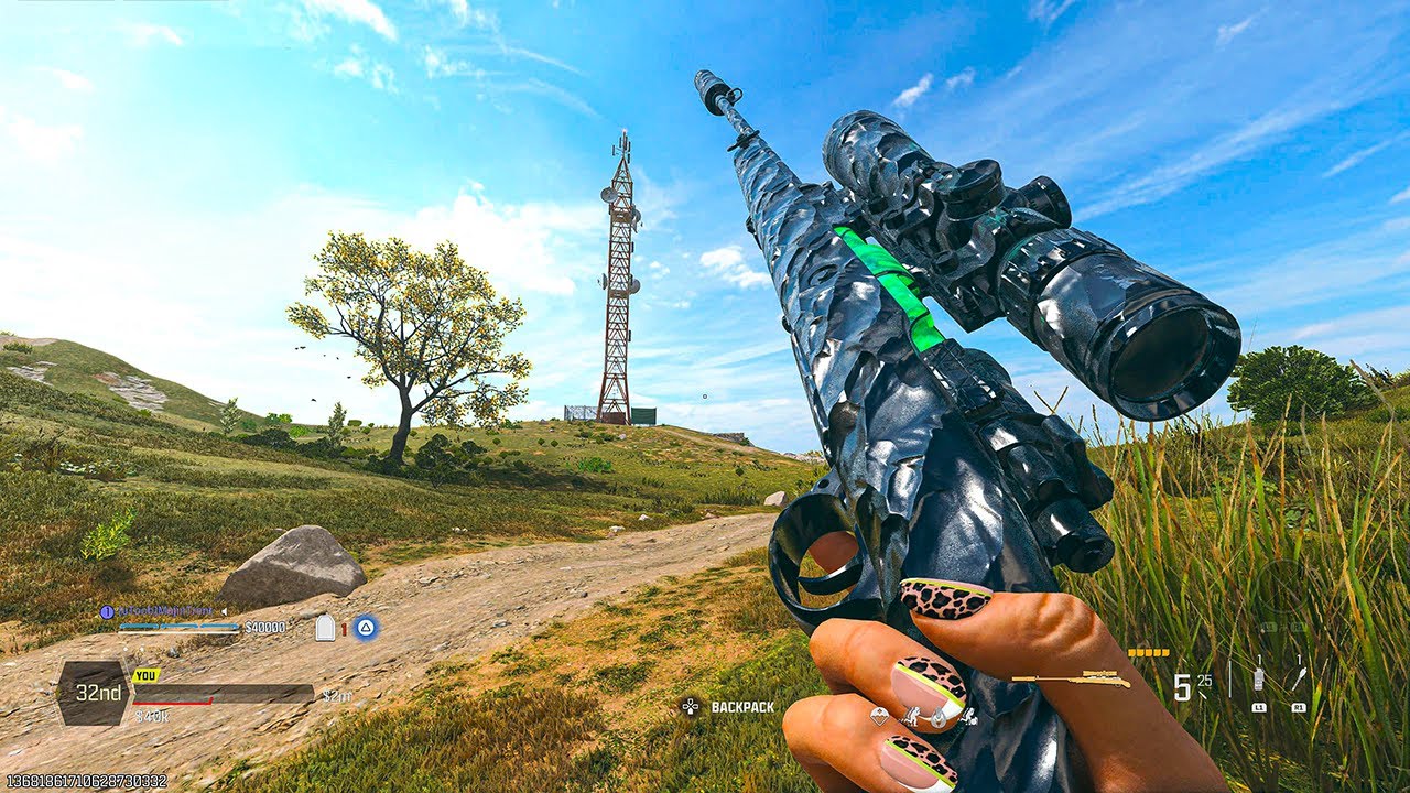 Call of Duty Warzone 3 *ONE SHOT* Kar98k Gameplay PS5(No Commentary)