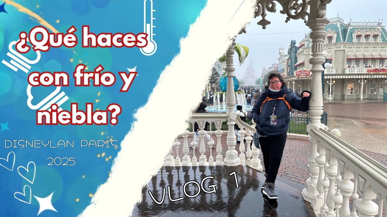 🌦️¡Enero en Disneyland París! VLOG 1