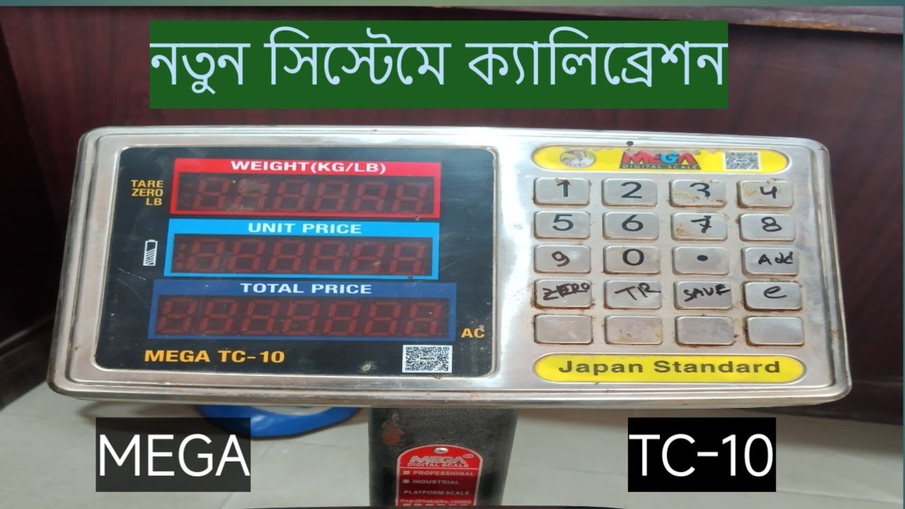 Mega TC-10 calibration  # Moumita LED service point