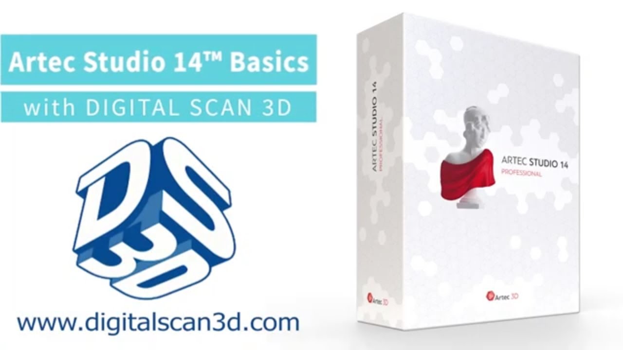 Artec Studio 14 Basics - How to use Artec Studio 14 with the Artec Eva 3D Scanner