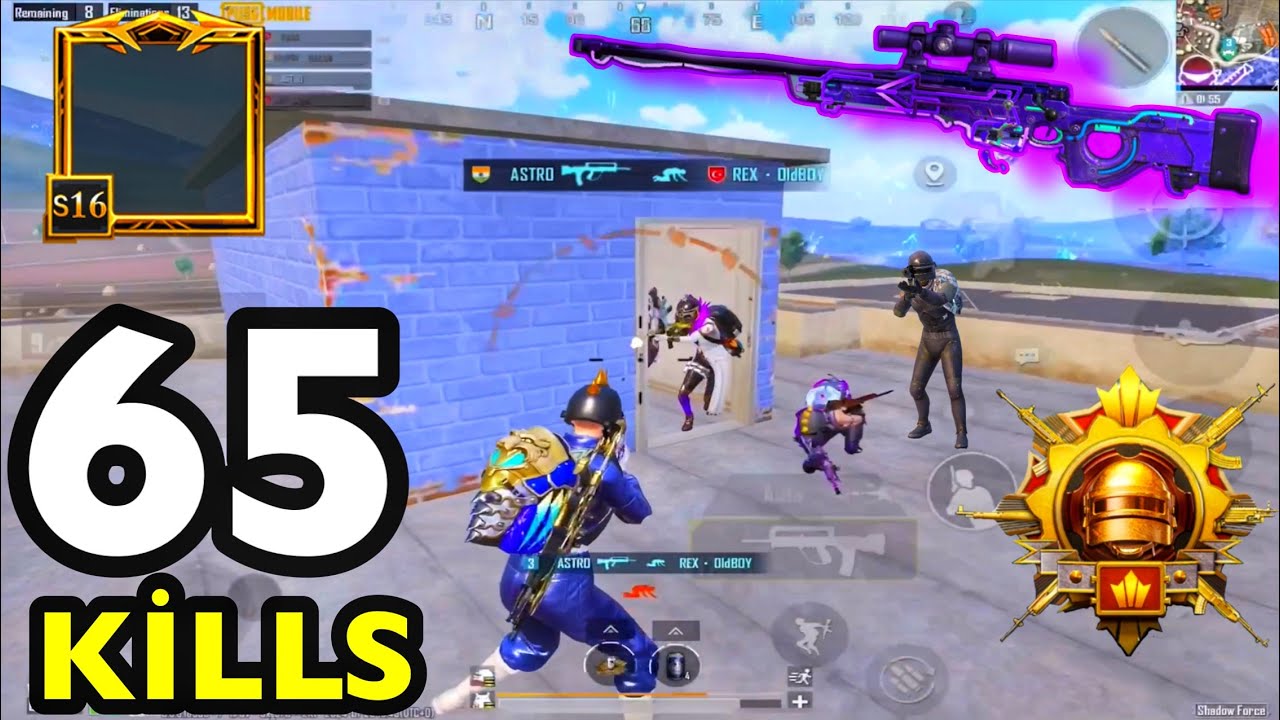 OMG 😱😱 NEW MODE RUSH GAMEPLAY🔥 PURPLE AWM | ipad mini 5,6,7 iPad Pro 1,2,3,4,5 iPad Air 3,4,5,6