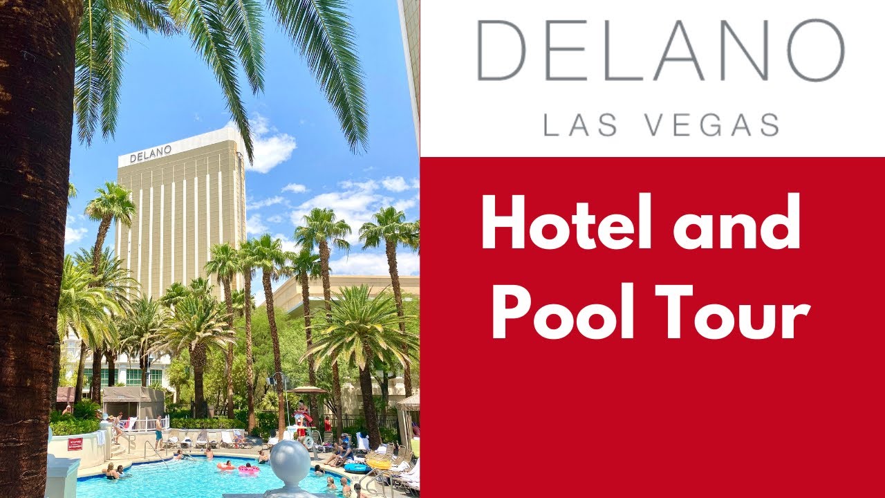 Delano Hotel Las Vegas | King Suite | Pool | Walkthrough Tour
