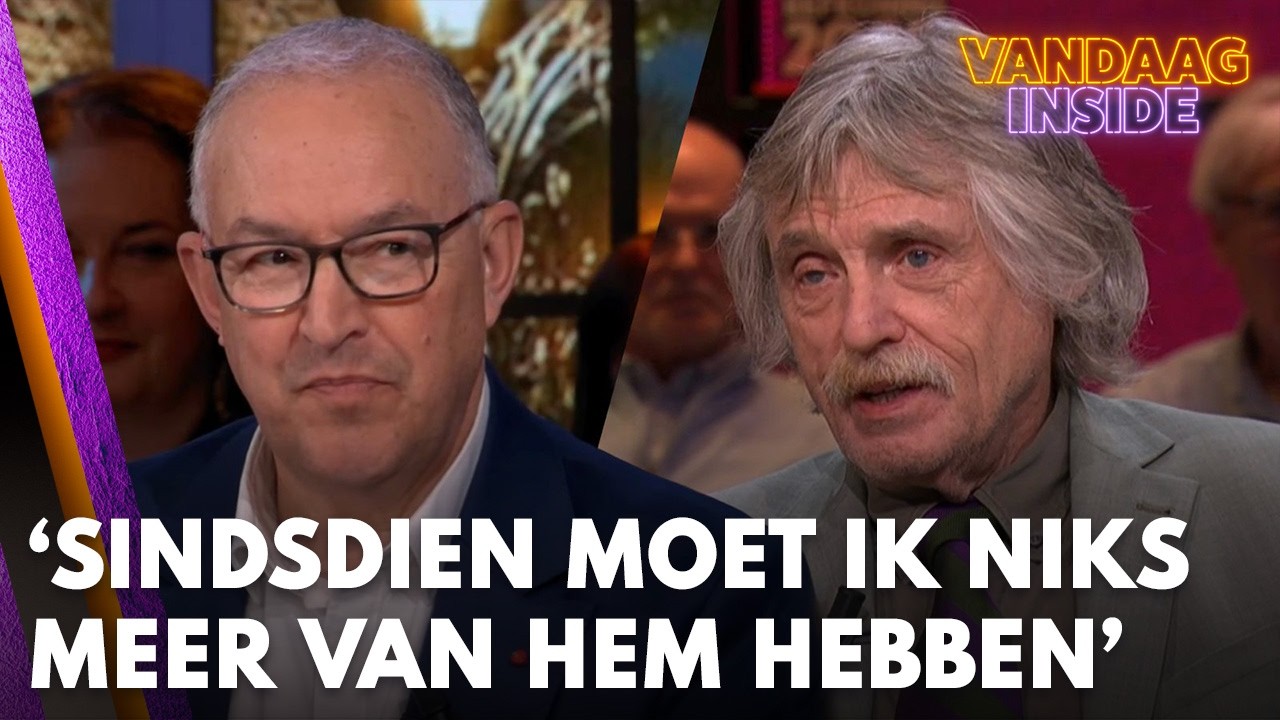 Johan Derksen klaar met Ahmed Aboutaleb: 'Sindsdien moet ik niks meer van hem hebben'