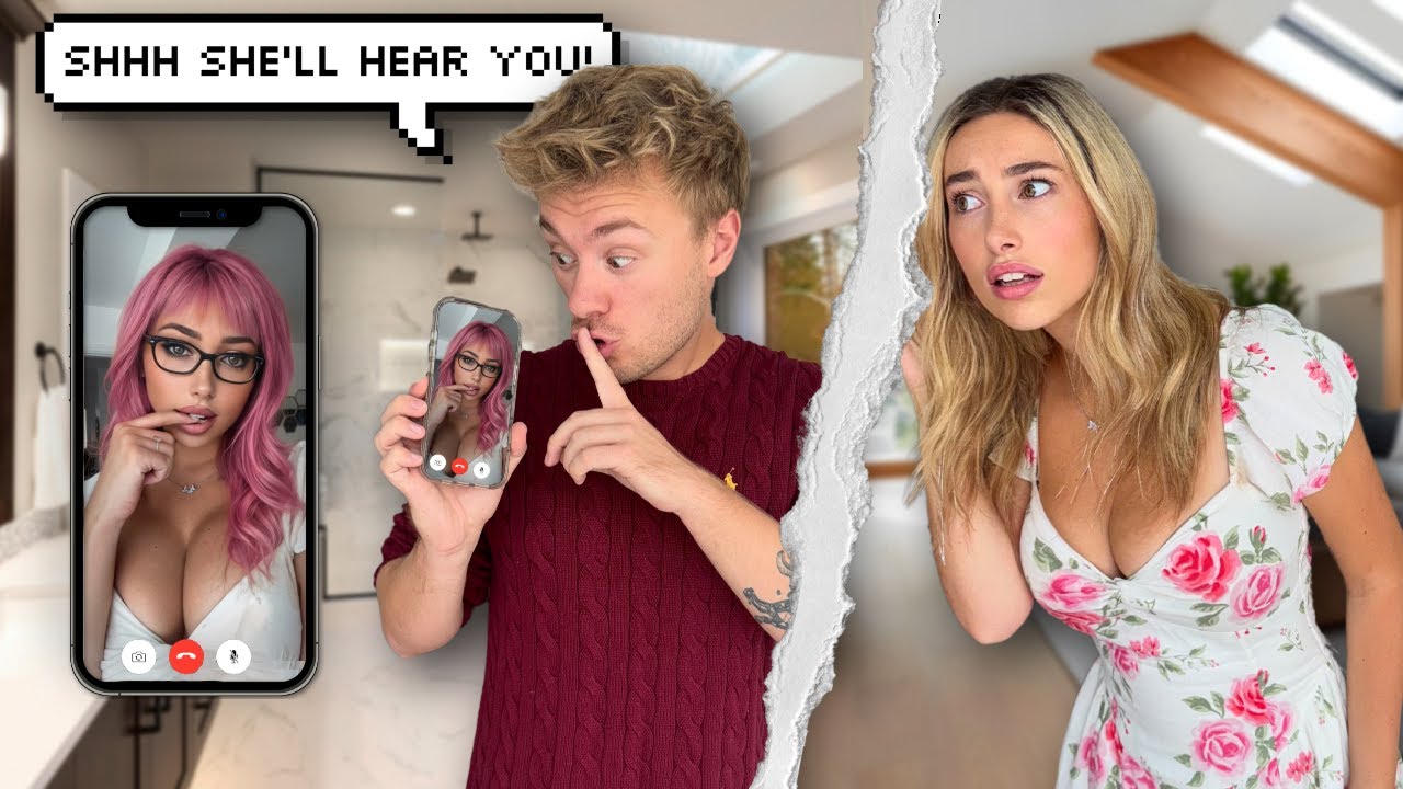 Talking to ANOTHER GIRL in the bathroom PRANK *SHE WALKED AWAY*