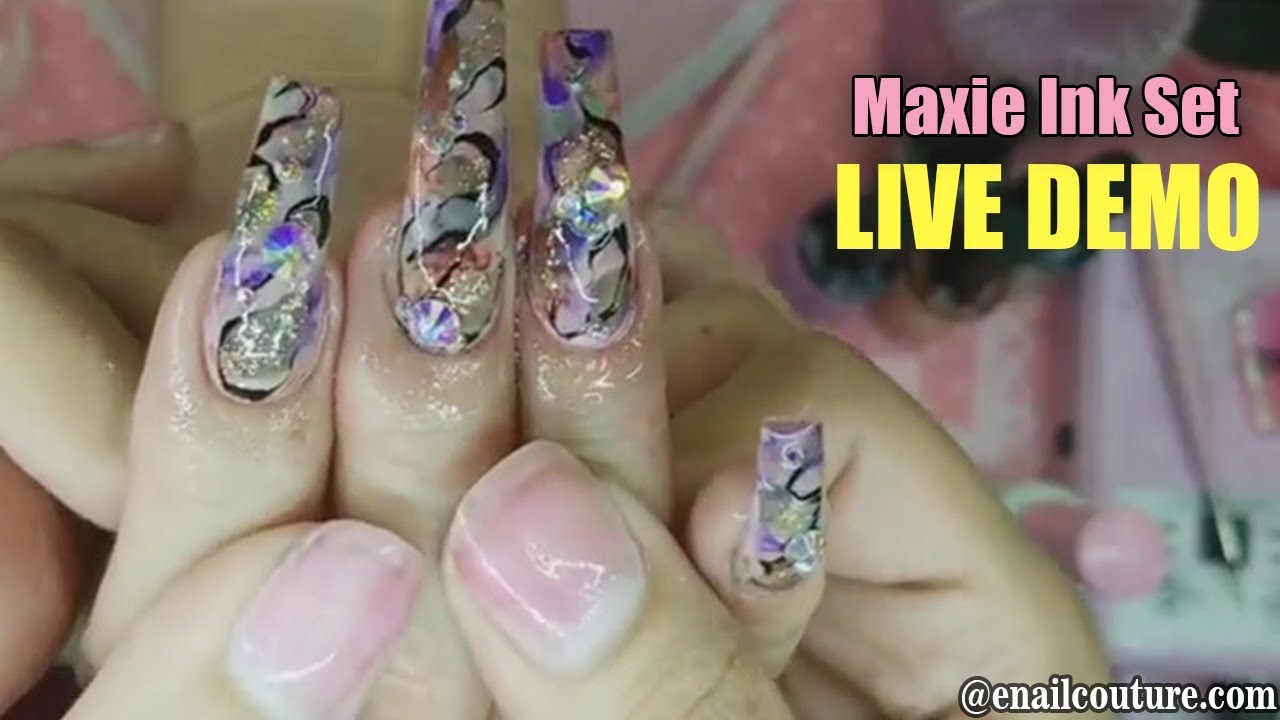 Maxie Ink Set Demo - Max Estrada | Enailcouture.com