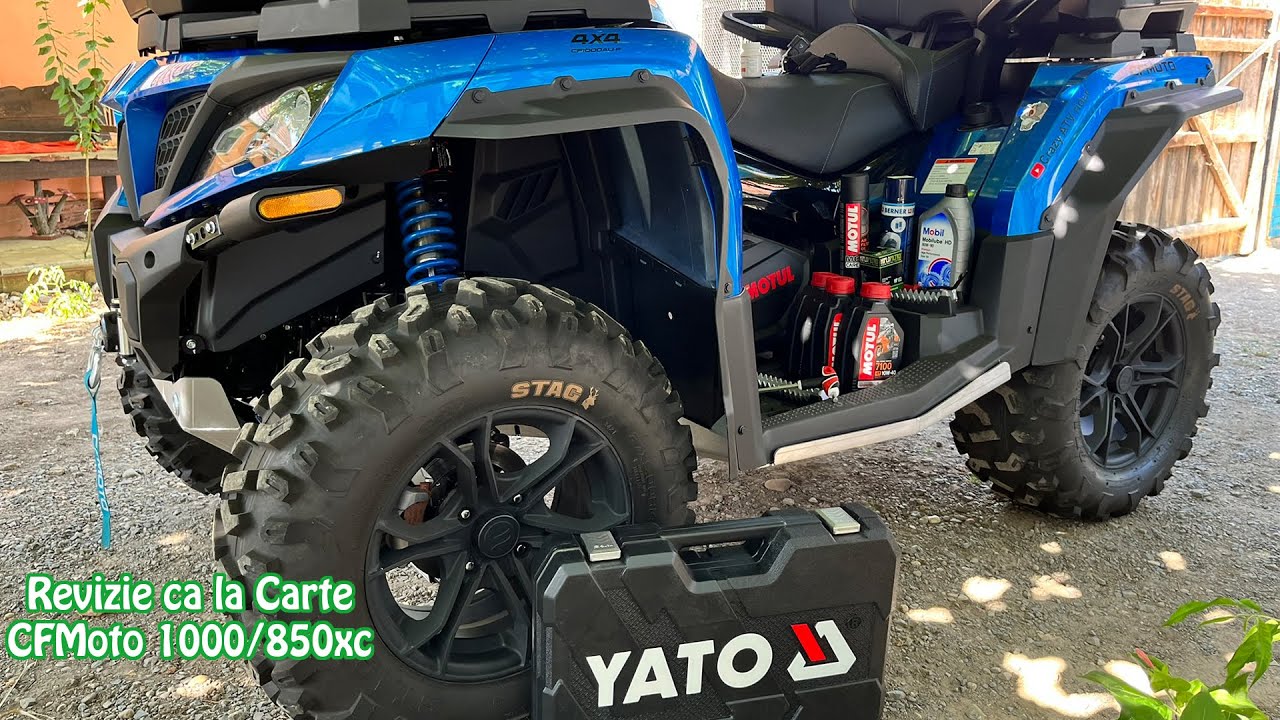 Revizie Completa CFMoto 1000/850xc la 1000 Km !!