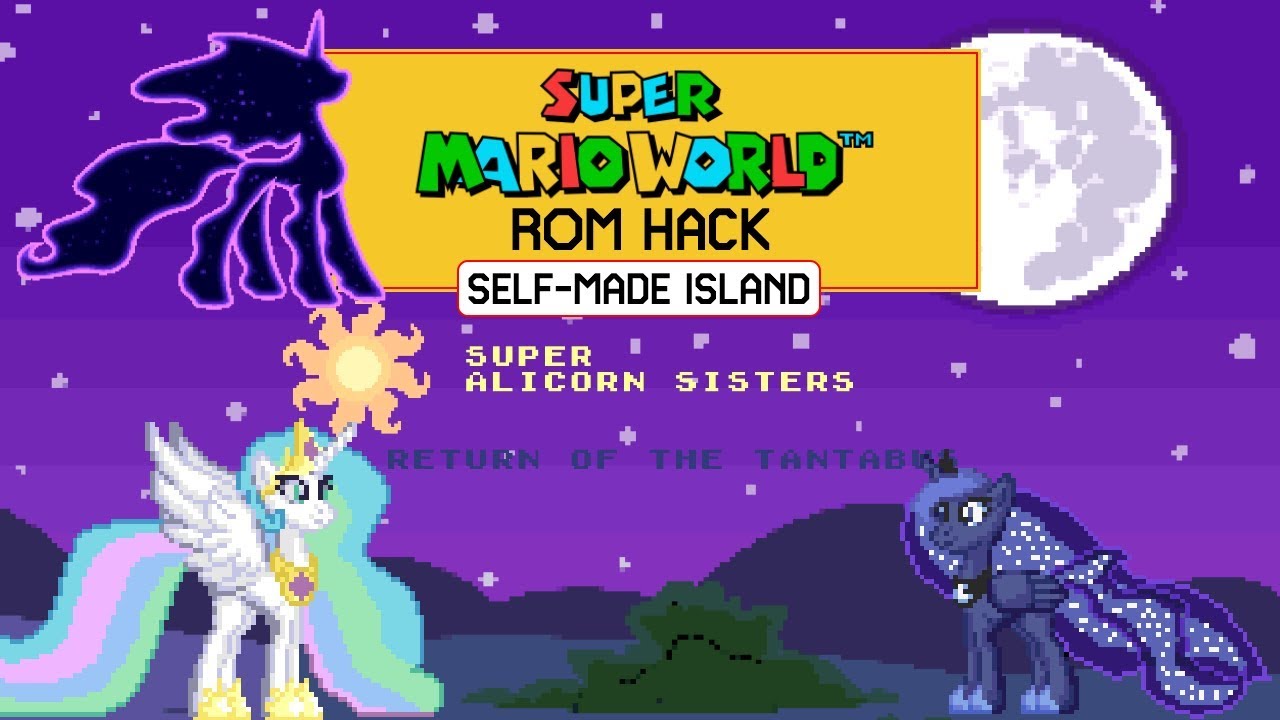 Super Alicorn Sisters (A My Little Pony Hack) | Super Mario World ROM Hack (スーパーマリオワールド)