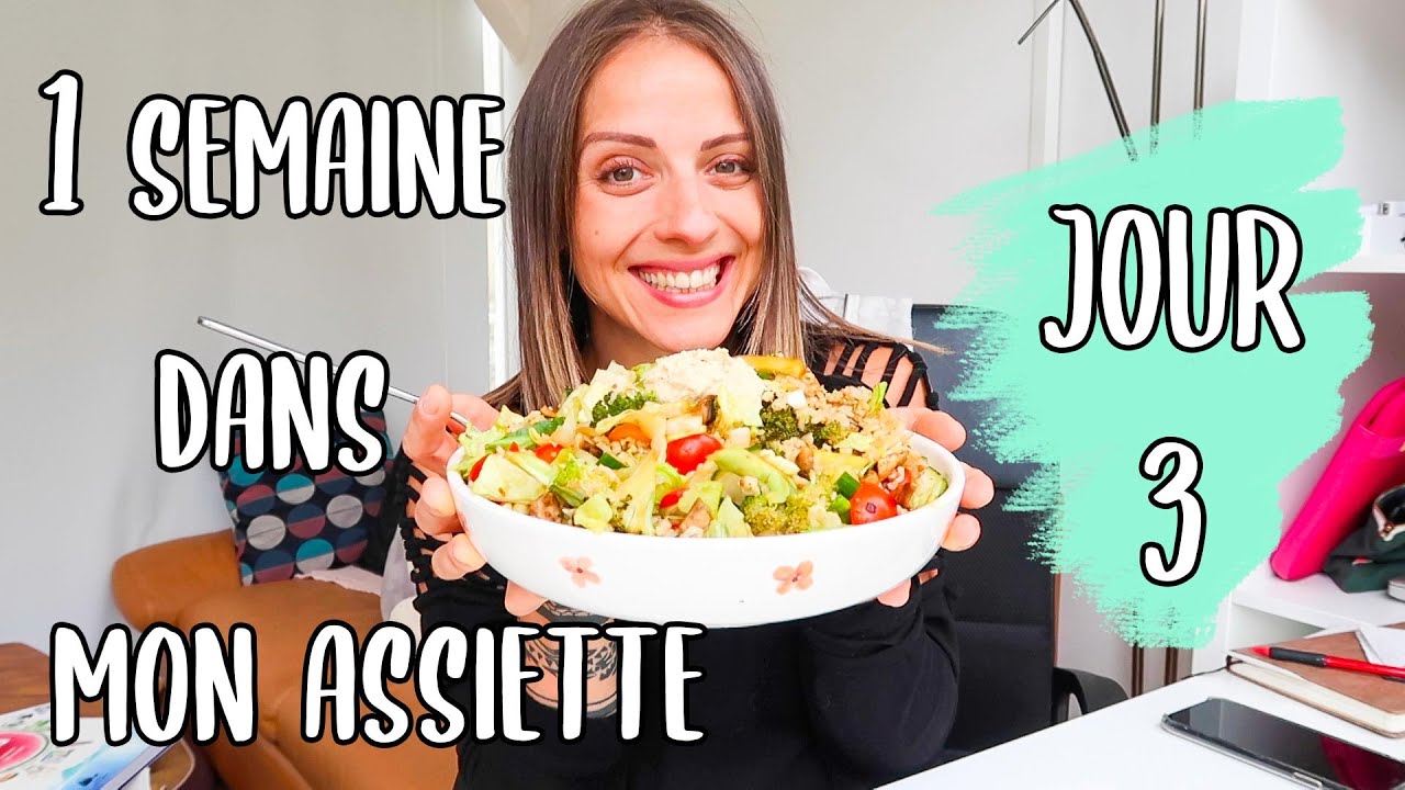 UNE SEMAINE DANS MON ASSIETTE - MERCREDI ** Cream cheese vegan & galettes garnies