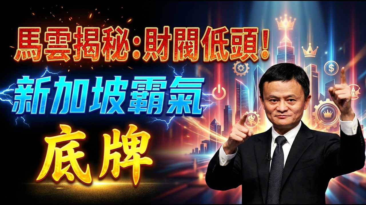 為什麼連頂級財閥都不得不向新加坡低頭？背後的邏輯很簡單   馬雲揭秘 #頂級財閥 #新加坡規則 #資本邏輯 #權力轉移
