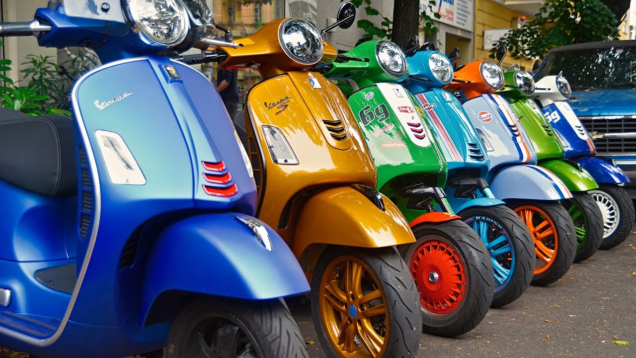 Vespa GTS 300 extrem: Die krassesten Custom-Builds