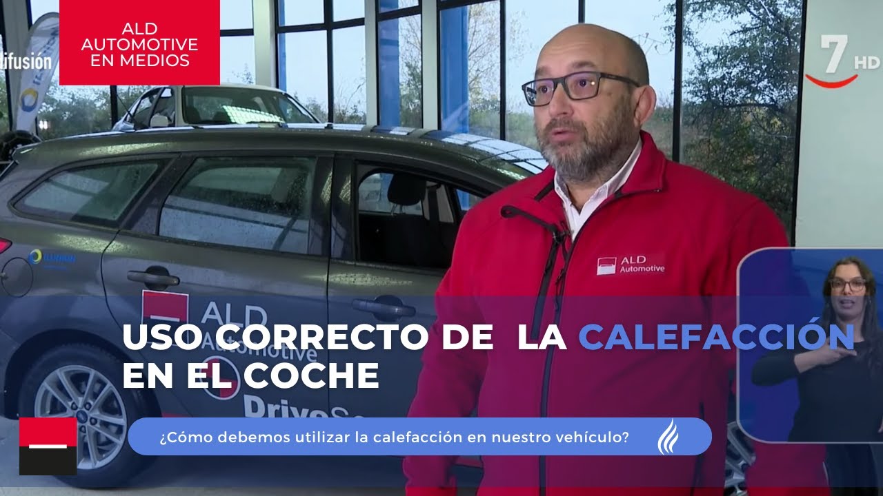 Uso correcto de la calefacción en el coche || ALD Automotive en Castilla y León Televisión