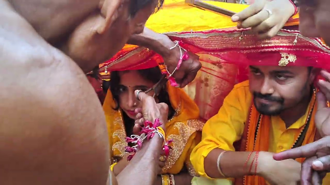 रमाशंकरभगत जी 🌺मुंडन करते हुए कानपुर जढुआ