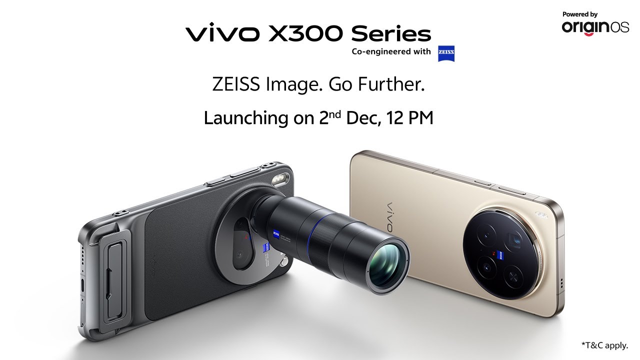The all-new vivo X300 Series | Launching 2nd Dec, 12PM