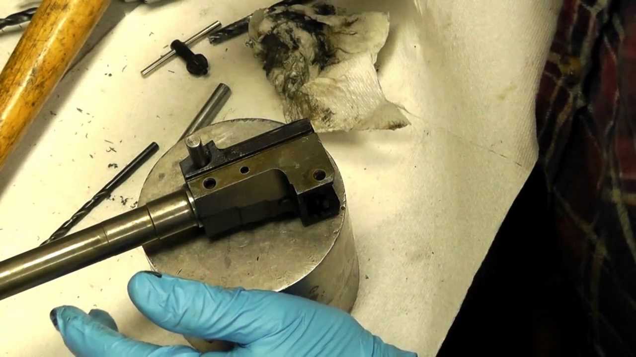 Как просверлить отверстие для штифта ствола АК на новом стволе