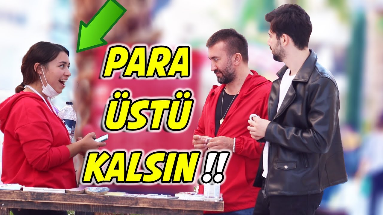 SOKAK SATICILARINA 1 TL'LİK ÜRÜN İÇİN 200 TL VERMEK !!
