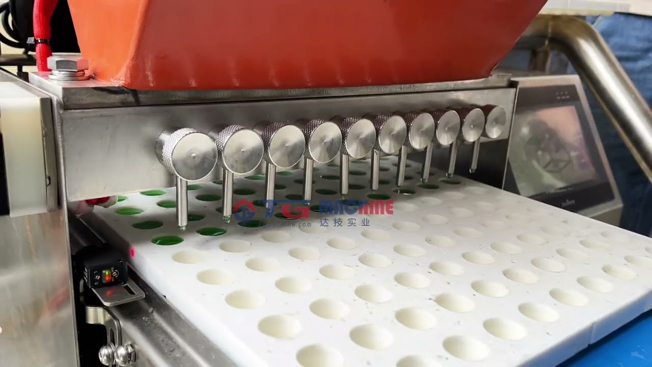 semi-automatic desktop gummy making machine#machine #manufacturing #factory