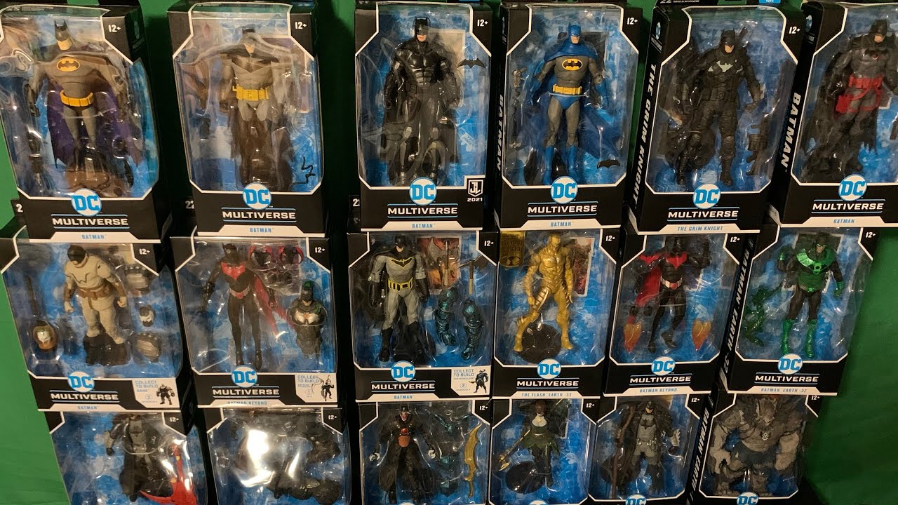 McFarlane DC multiverse Batman Collection (all batmen)
