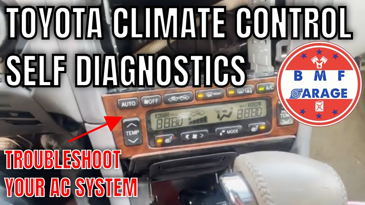 Toyota Climate Control Diagnostics Codes