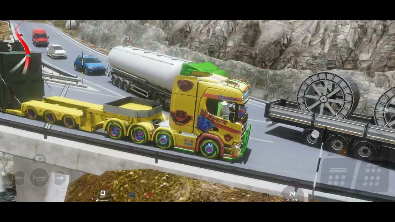 #truckofeurope3  開著SCANIA  R770拖車頭運送變壓器