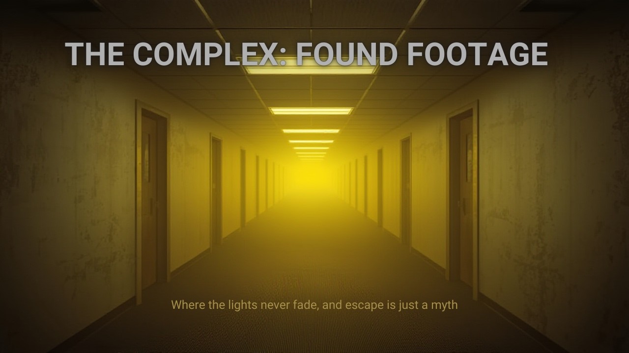 Since when did the backrooms get this realistic | The Complex Found Footage