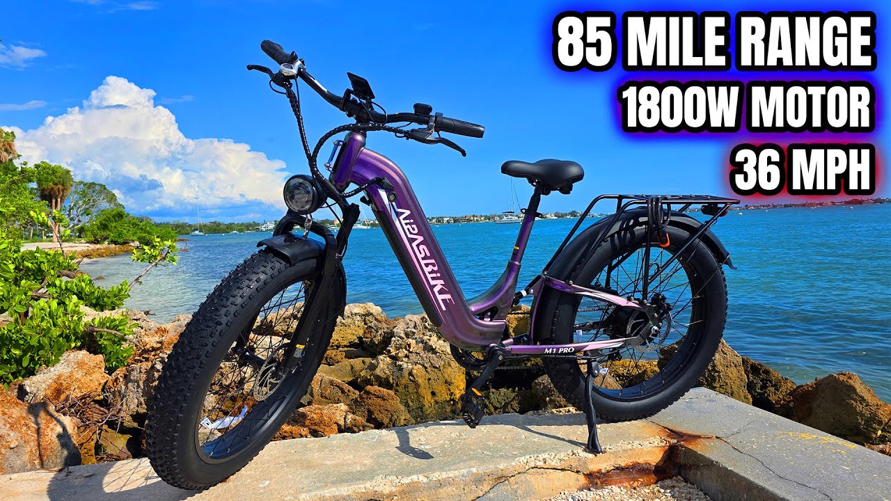 36mph Fat Tire eBike!!! AiPAS M1 Pro First Ride & Impressions!!
