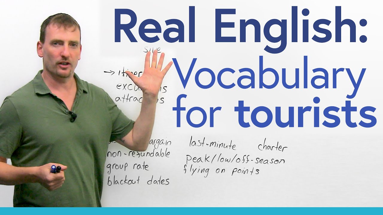 Learn English Vocabulary for Tourism: resort, cruise, charter, all-inclusive…
