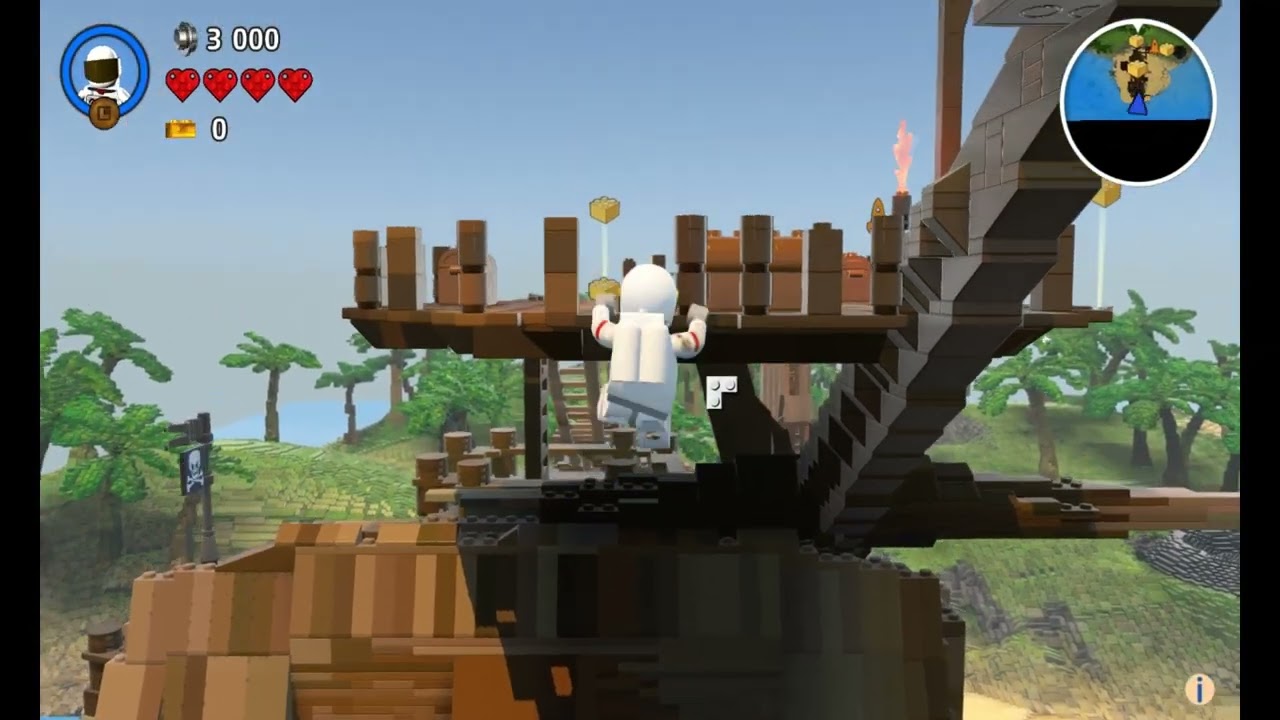 LEGO Worlds - Aire de jeu pirate (Mon Or !!!)