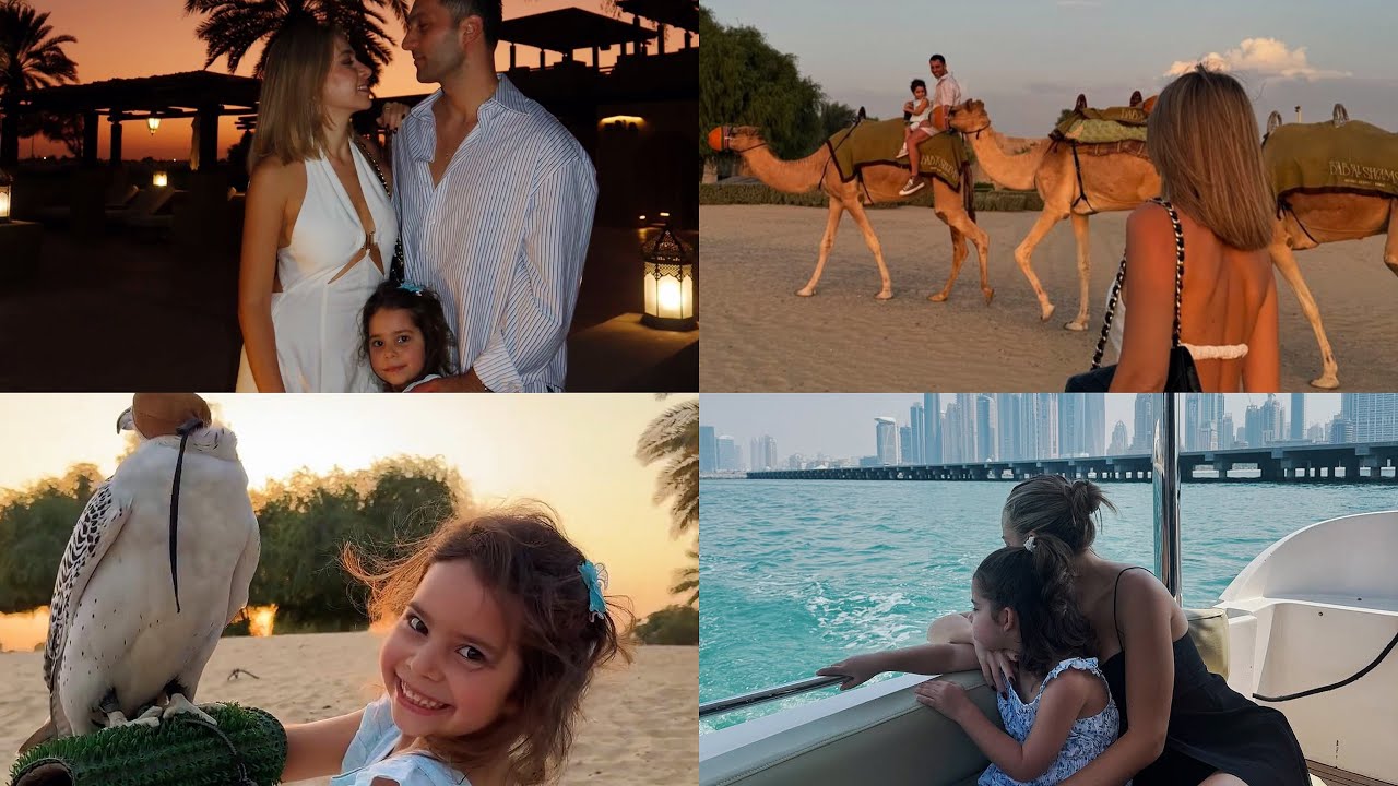Gamze Erçel Yıldırım ve eşi Caner ile kızları Mavi’nin Dubai tatili 🌴🐪 Part 1