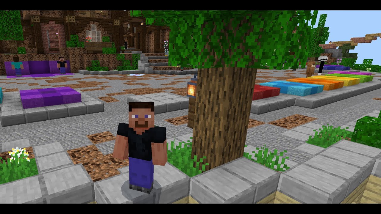 Minecraft  я  зіграв на сервері в бедварс