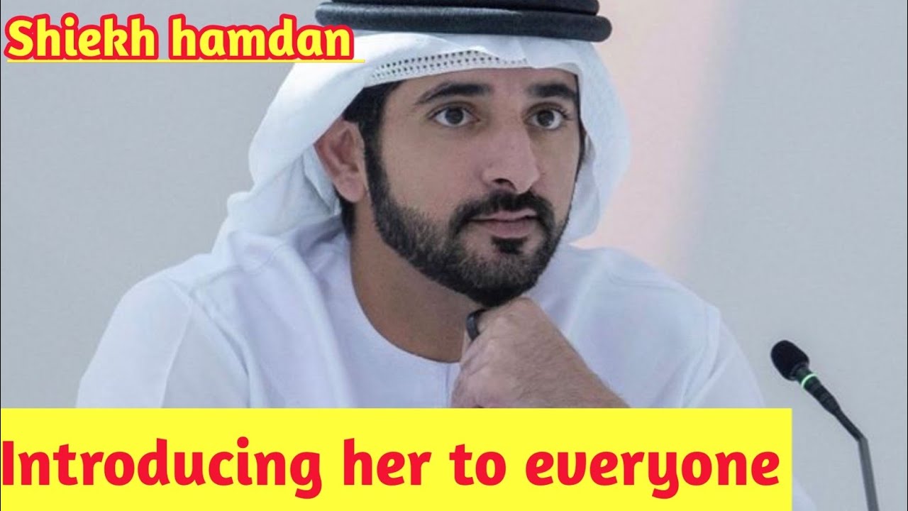 Introducing her to everyone| fazza shiekh hamdan| fazza prince of Dubai| fazza new English poem