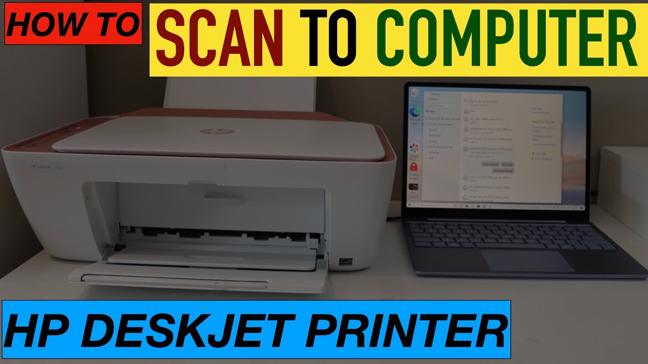 HP Printer Scan To Computer