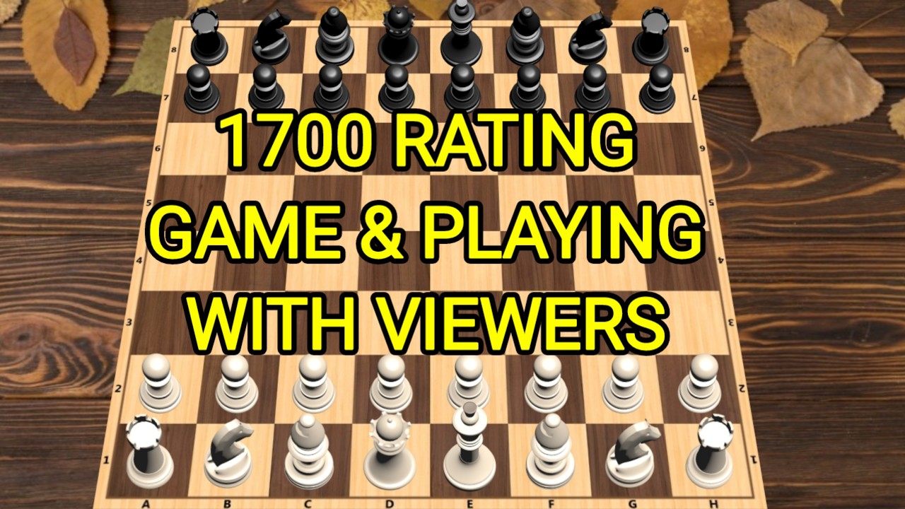 🔴CHESS LIVE | PLAYING WITH VIEWERS | 1700 RATED GAME | #chess #chesslive #fastchess #chesstactics