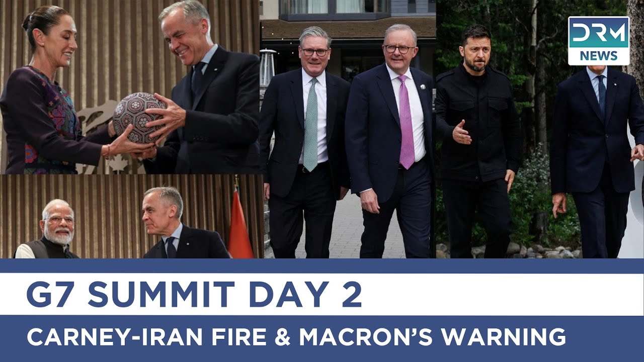 G7 Summit Day 2 Highlights: Carney Targets Iran, Russia — Macron, Modi, Sheinbaum Make Waves | AQ1B