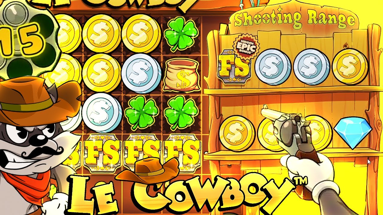I HIT THE 5 SCATTER BONUS MULTIPLE TIMES ON LE COWBOY!!