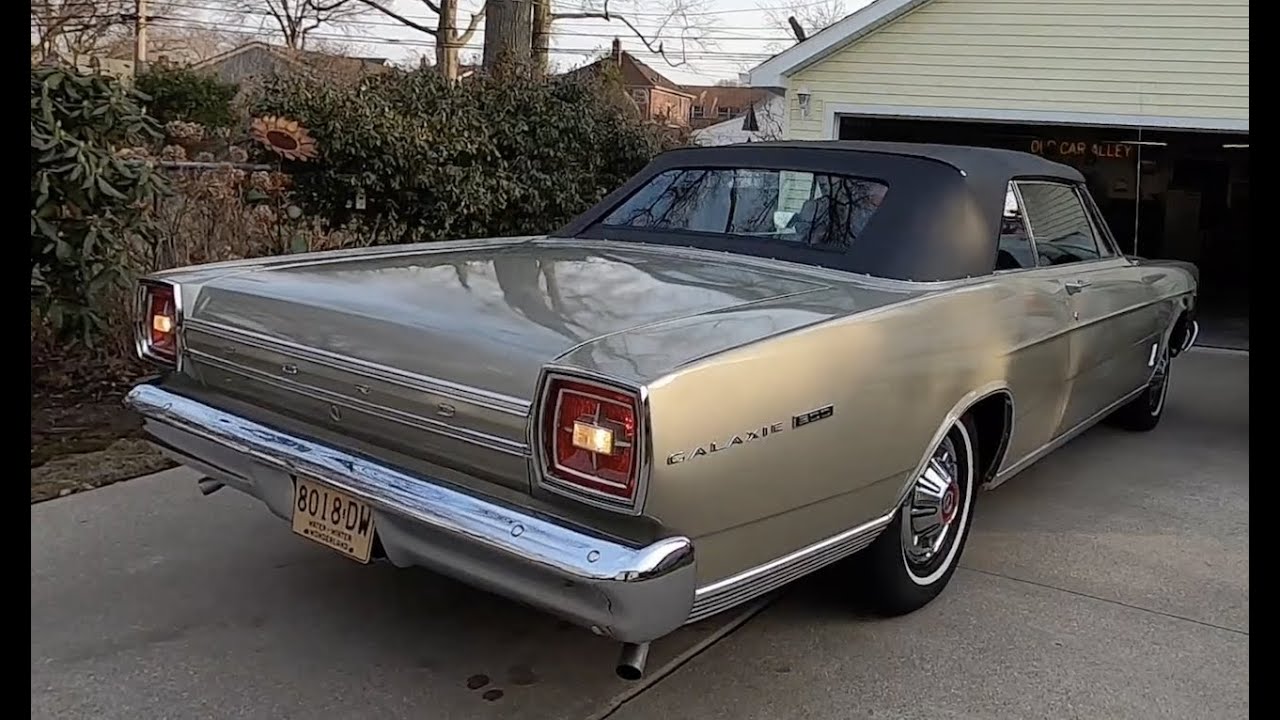 First ride in 66 Galaxie 500 for the 2022 cruising season on March 5th 2022