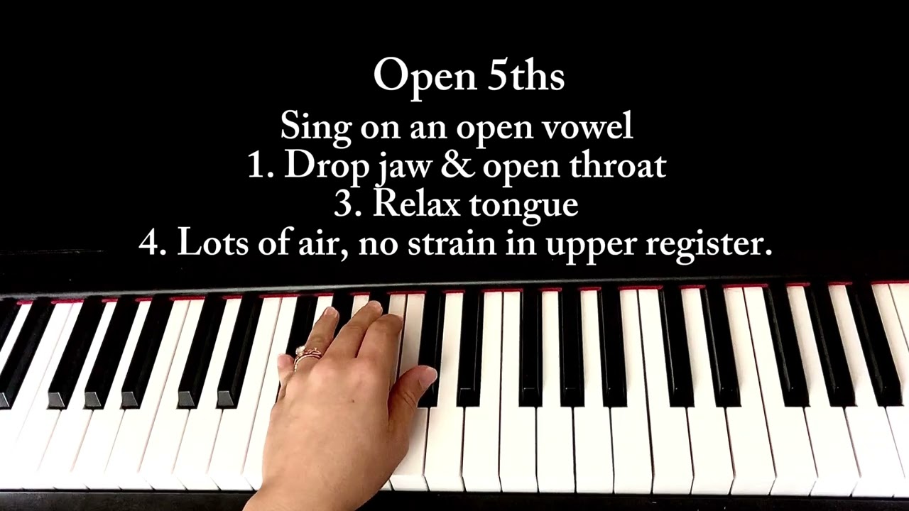 Vocal Warmup - Male Voices - Baritone, Full Upper Range