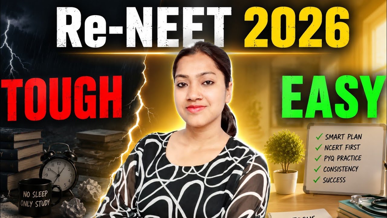 Re-NEET 2026 Tough hoga ya easy? | NEET 2026 is tough or easy ? | Paper level | Toughness level