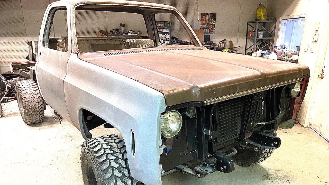 Rusty Ole Farm Truck - 1979 Chevy K20 - Part 4. Metal/body work. Tips