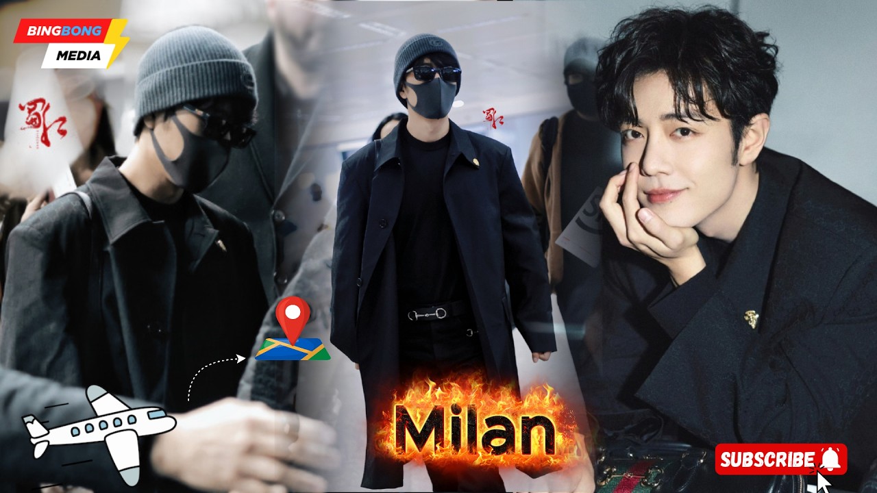 OMG! Образ Сяо Чжаня в аэропорту перед Milan Fashion Week взрывает интернет