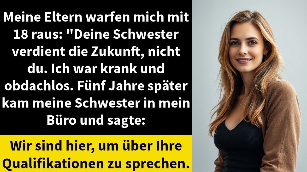 Meine Eltern warfen mich mit 18 raus: 