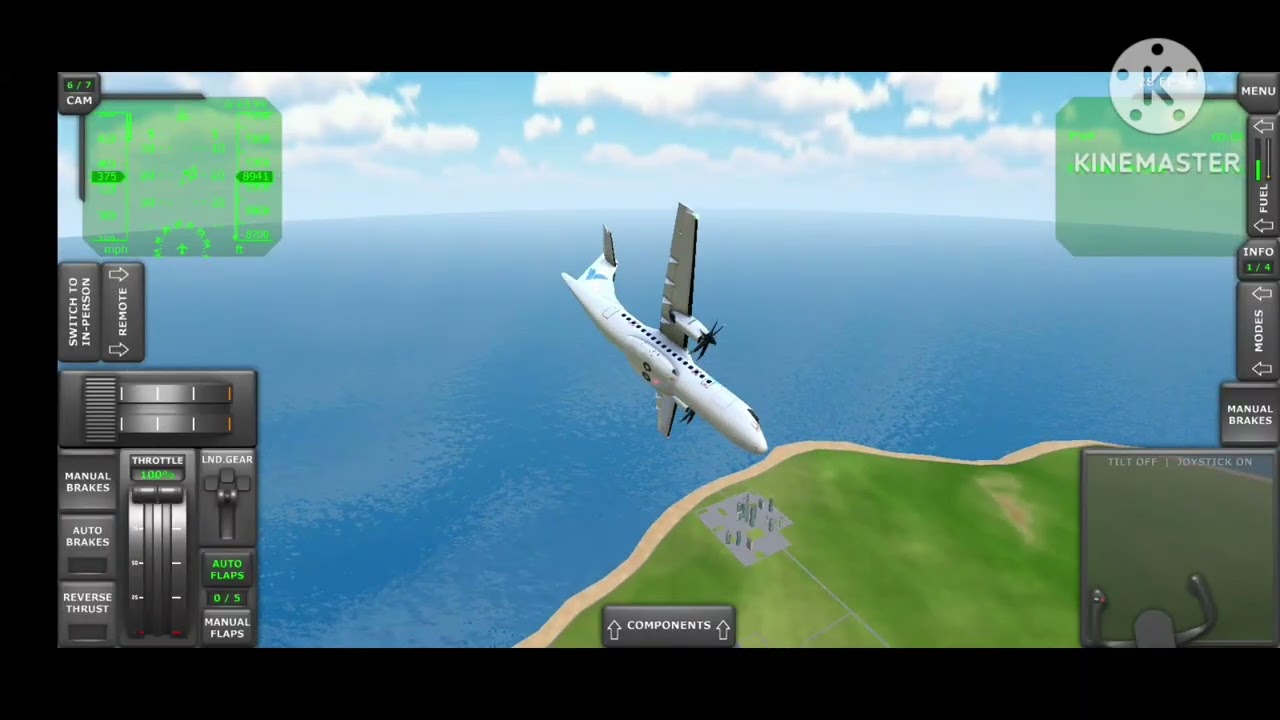 Jugando tfs/ turboprop Flight simulator 