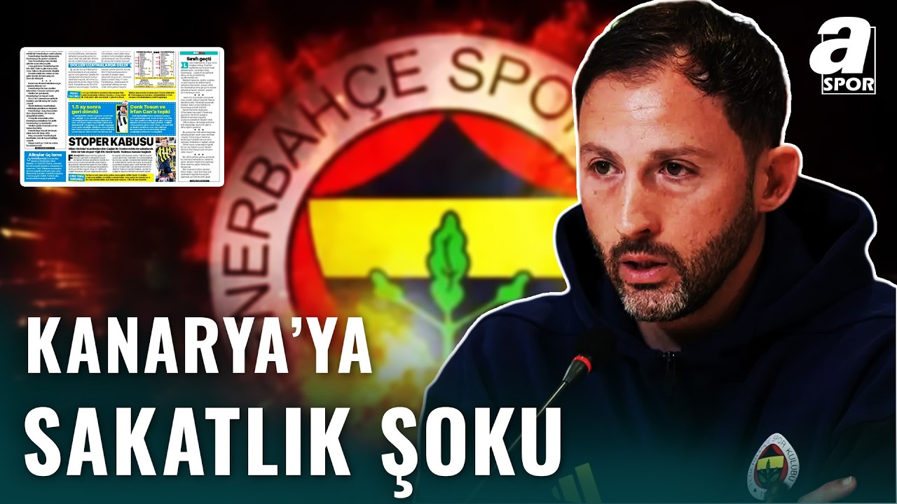 Sarı - Lacivertlilerde Bir Sakatlık Şoku Daha! Tedesco'nun Planı Ne Olacak? İşte Son Durum