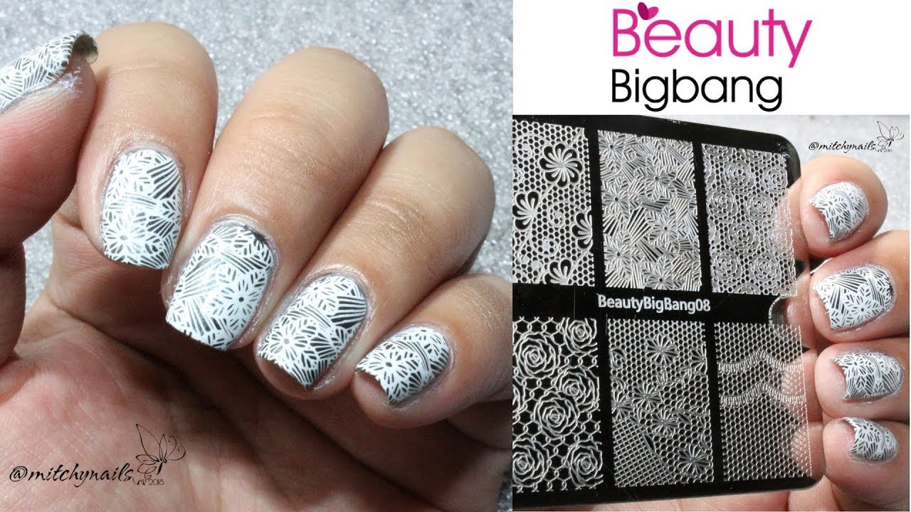 NAIL ARTS: Beauty Bigbang Floral Stamping Plate