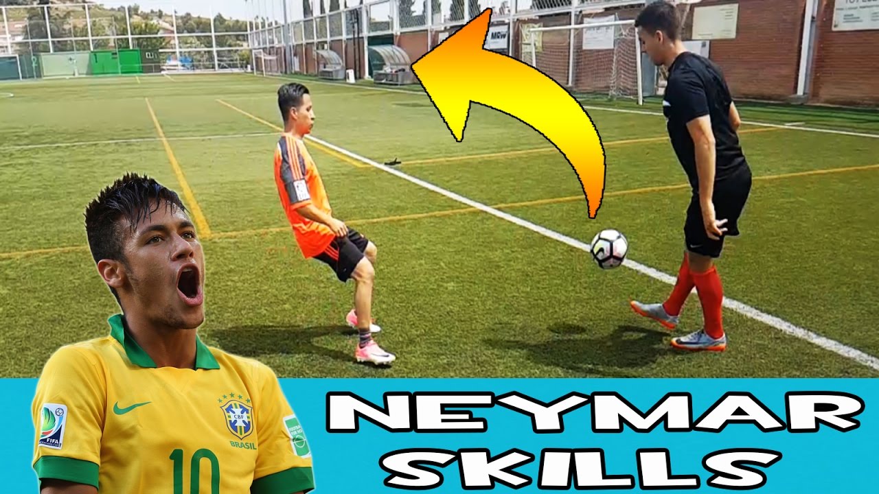 Espectacular Sombrero Neymar Jr - Tutorial Regate Neymar Español