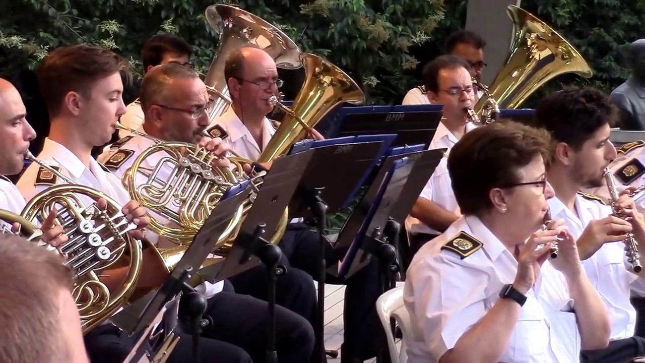 Bolero For Band - G. Osser.- Banda Municipal de Música de Málaga. 09 Julio 2017