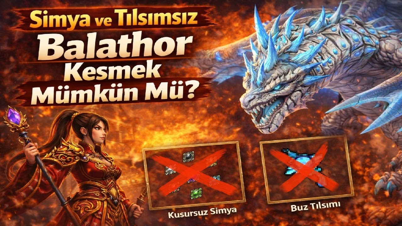 Simyasız ve Tılsımsız Balathor?
